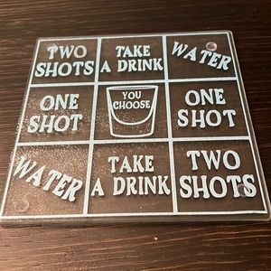 Tic Tak Toe drinking game
